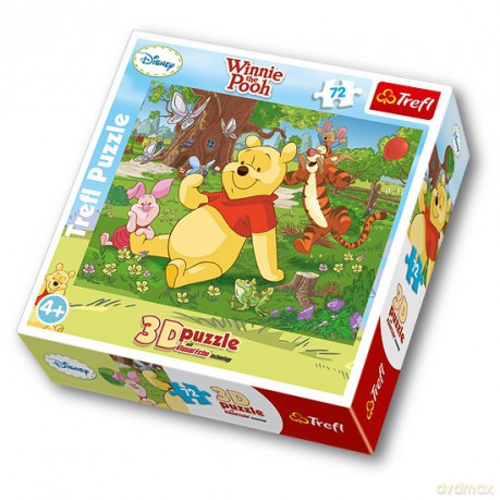 TREFL 72 Kubuś Puchatek: Słodkie lenistwo (Disney) 3D (35568) [PUZZLE 3D]
