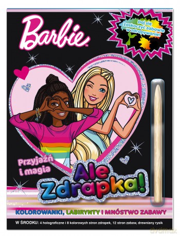 Przyjaźń i magia. Barbie. Ale zdrapka! - Opracowanie zbiorowe [KSIĄŻKA]