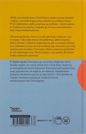 Rajski ogród - Ernest Hemingway [KSIĄŻKA]