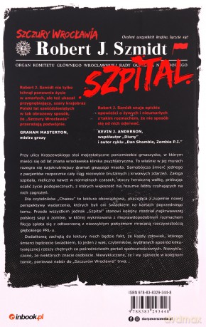 Szczury Wrocławia. Szpital - Robert J. Szmidt [KSIĄŻKA]