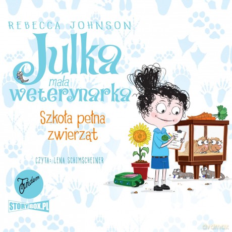 Szkoła pełna zwierząt. Julka mała weterynarka (Tom 8) - Rebecca Johnson [AUDIOBOOK]