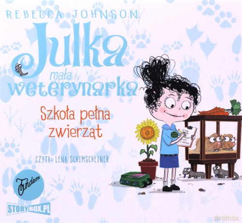 Szkoła pełna zwierząt. Julka mała weterynarka (Tom 8) - Rebecca Johnson [AUDIOBOOK]