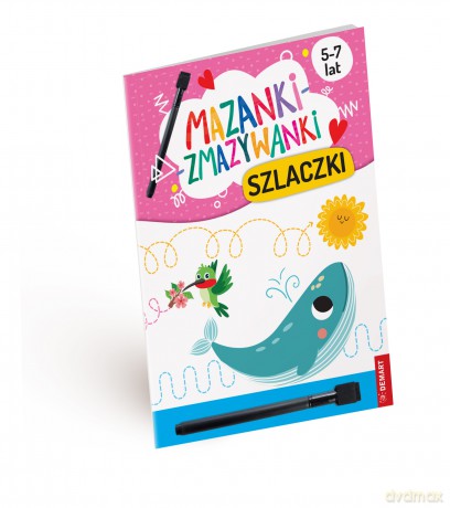 Szlaczki. Mazanki-zmazywanki - Anna Borchard [KSIĄŻKA]