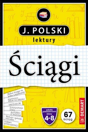 Ściągi. J. Polski lektury. Klasy 4-8 - Anna Wróbel [KSIĄŻKA]