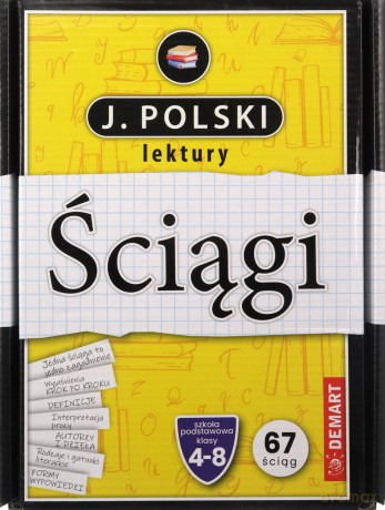 Ściągi. J. Polski lektury. Klasy 4-8 - Anna Wróbel [KSIĄŻKA]