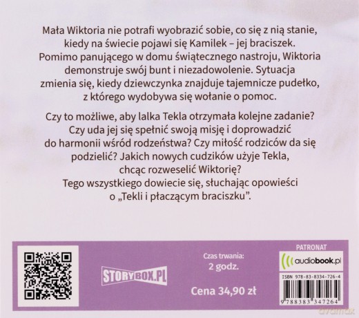 Tekla i płaczący braciszek - Krystyna Śmigielska [AUDIOBOOK]