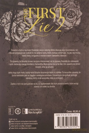 The First Lie. Liars (Tom 2) - Jessica Foks [KSIĄŻKA]