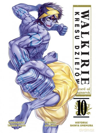 Walkirie Kresu Dziejów Record of Ragnarok (Tom 10) - Takumi Fukui, Azychika, Shinya Umemura [KOMIKS]