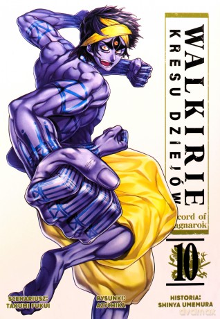 Walkirie Kresu Dziejów Record of Ragnarok (Tom 10) - Takumi Fukui, Azychika, Shinya Umemura [KOMIKS]