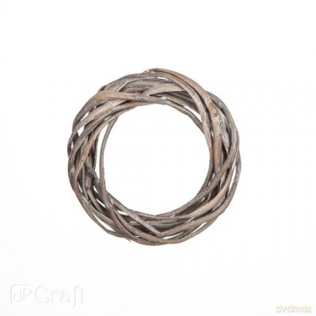 Wianek wiklinowy szary 15 cm