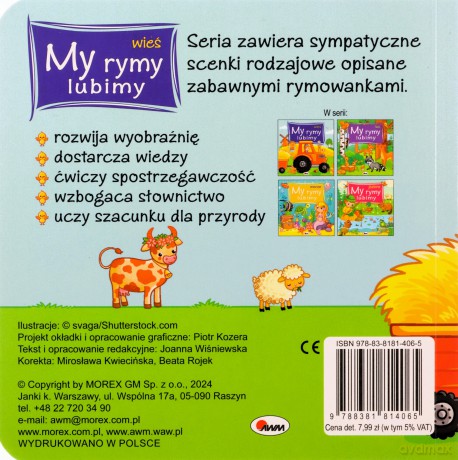Wieś. My rymy lubimy - Mirosława Kwiecińska [KSIĄŻKA]