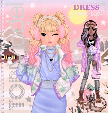 Zestaw Dress Me Up Top Model 12722A