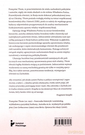 Zrozumieć putinizm. Obsesja potęgi - Françoise Thom [KSIĄŻKA]