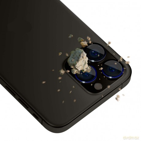 Ochrona na obiektyw aparatu do Apple iPhone 15 Pro - 3mk Lens Protection Pro Royal Blue