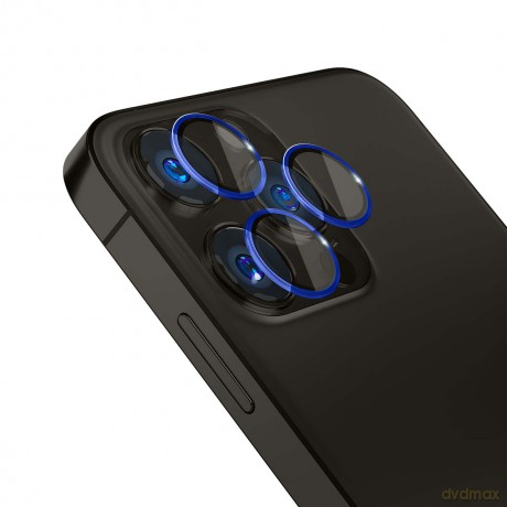Ochrona na obiektyw aparatu do Apple iPhone 15 Pro Max - 3mk Lens Protection Pro Royal Blue