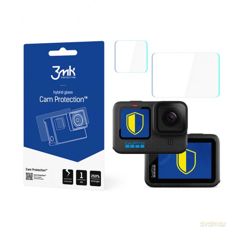 Komplet Ochrona na Kamerę GoPro Hero 12 - 3mk Cam Protection