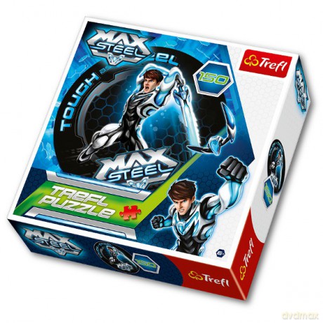 TREFL 150 el. Okrągłe Max Steel: Twardy jak stal (39093) [PUZZLE]
