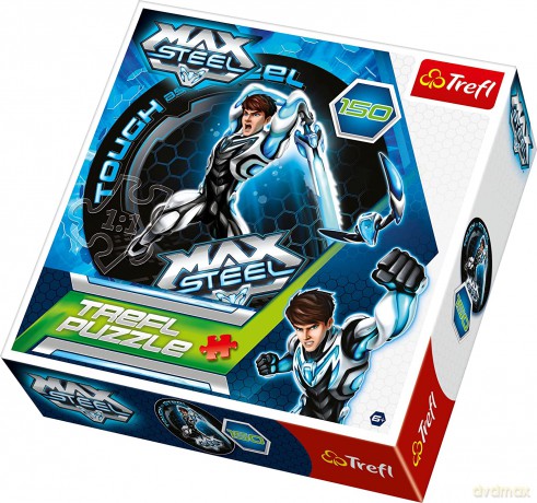 TREFL 150 el. Okrągłe Max Steel: Twardy jak stal (39093) [PUZZLE]