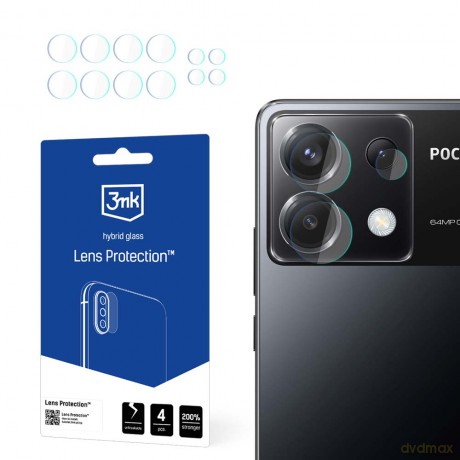 Szkło na obiektyw do Poco X6 5G - 3mk Lens Protection