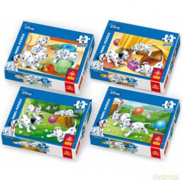 TREFL 54 Mini 101 Dalmatyńczyków (Disney) (54076) [PUZZLE]