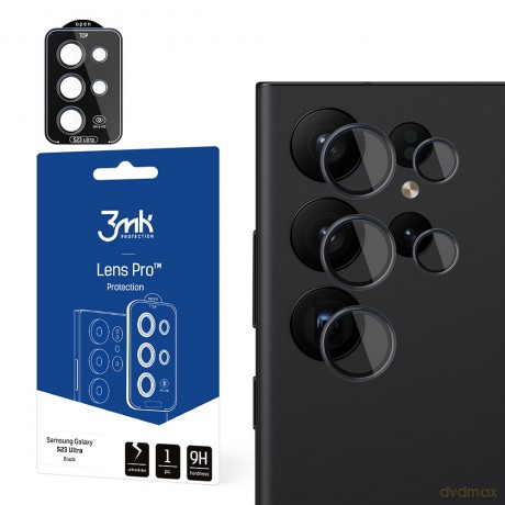 Szkło na obiektyw do Samsung Galaxy S24 Ultra - 3mk Lens Protection Pro Black