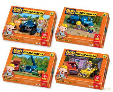 TREFL 54 Mini Bob Budowniczy (54090) [PUZZLE]