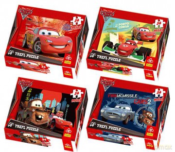 TREFL 54 Mini Auta 2 (Disney) (Cars) (54097) [PUZZLE]