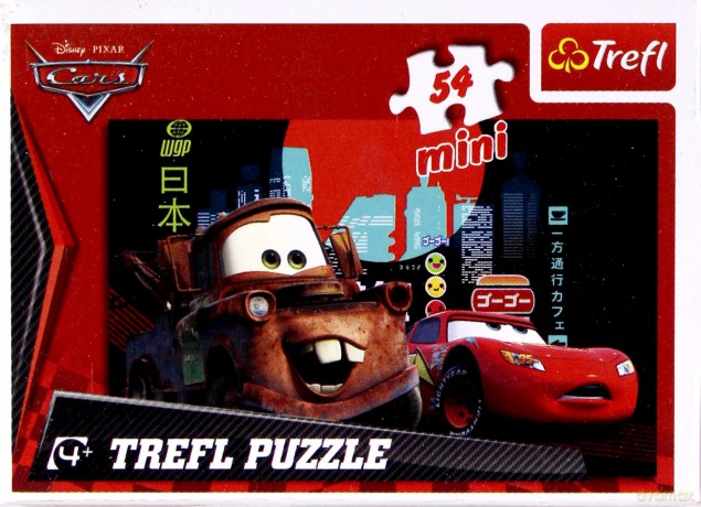 TREFL 54 Mini Auta 2 (Disney) (Cars) (54097) [PUZZLE]