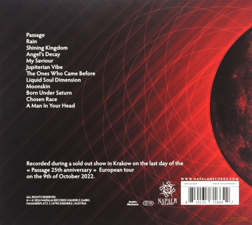 Samael: Passage Live (digipack) [CD]