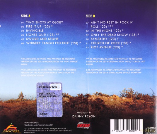 Crazy Lixx: Two Shots At Glory [CD]