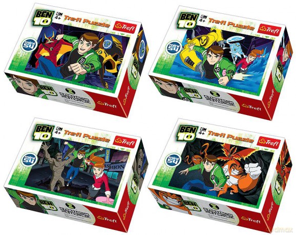 TREFL 54 Mini Ben 10: Ruszajmy (54112) [PUZZLE]