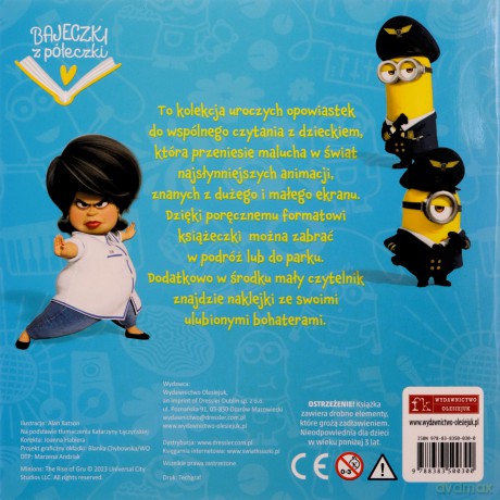 Bajeczki z półeczki. Na ratunek Gru. Minionki [KSIĄŻKA]