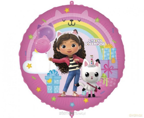 Balon foliowy 46 cm Gabby's Dollhouse