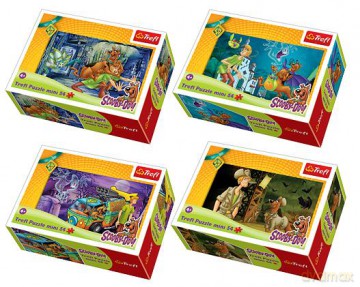 TREFL 54 Mini Nieustraszony Scooby Doo /Mini 40sztuk (54117) [PUZZLE]