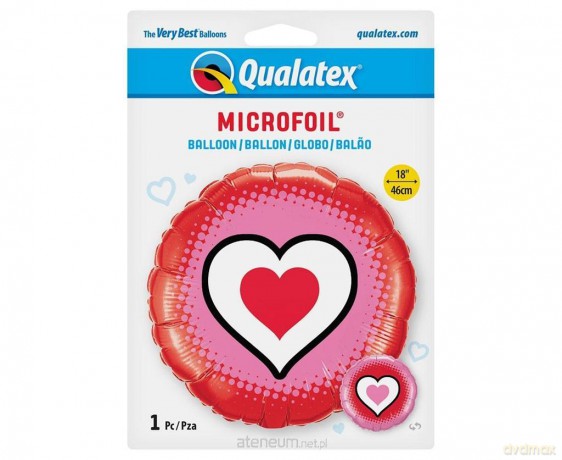 Balon foliowy Only Hearts 45 cm
