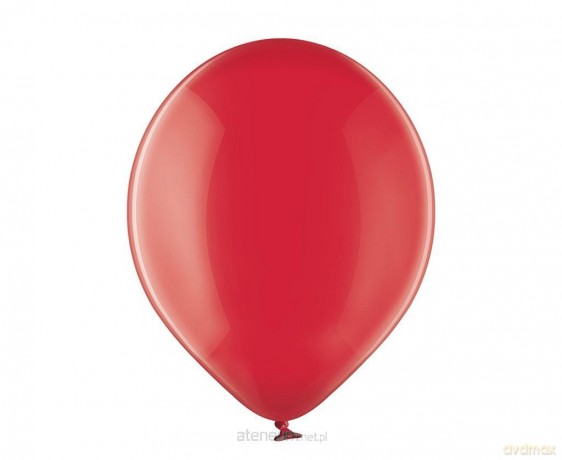 Balony Crystal Royal czerwone 50 szt