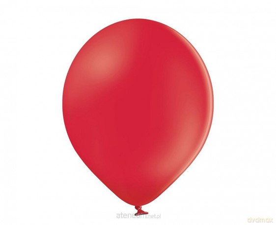 Balony pastelowe czerwone 100 szt