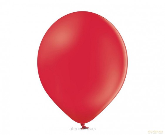 Balony pastelowe czerwone 50 szt