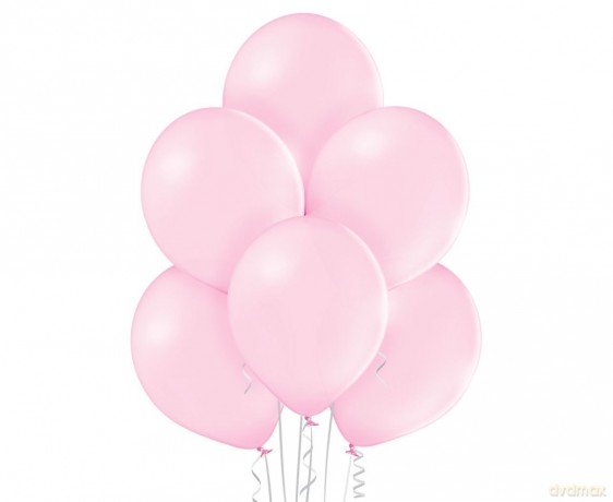 Balony pastelowe różowe 100 szt