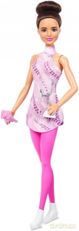 Barbie Kariera. Lalka Łyżwiarka figurowa HRG37