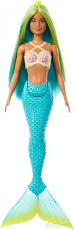 Barbie Lalka Syrenka HRR03