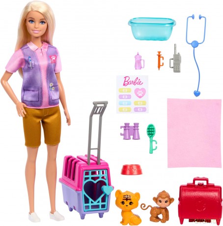 Barbie Ratowniczka zwierząt HRG50