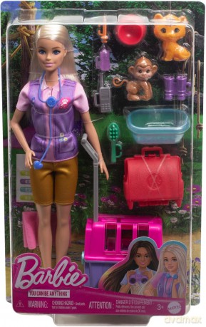 Barbie Ratowniczka zwierząt HRG50