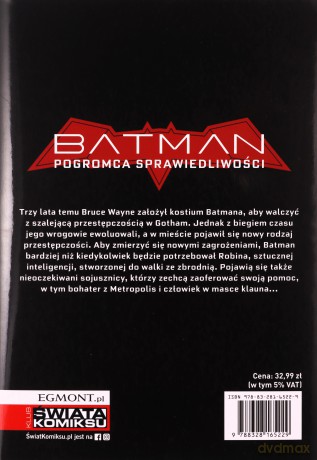 Batman (Tom 1) Pogromca sprawiedliwości [KOMIKS]