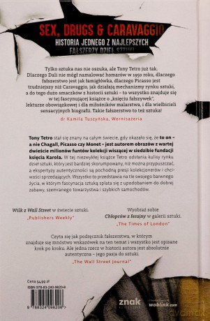 Być jak Caravaggio. Życie i oszustwa genialnego fałszerza - Tony Tetro, Giampiero Ambrosi [KSIĄŻKA]