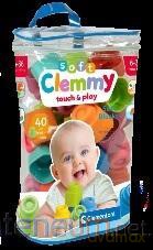 Clemmy Soft. Woreczek z 40 klockami [KLOCKI]