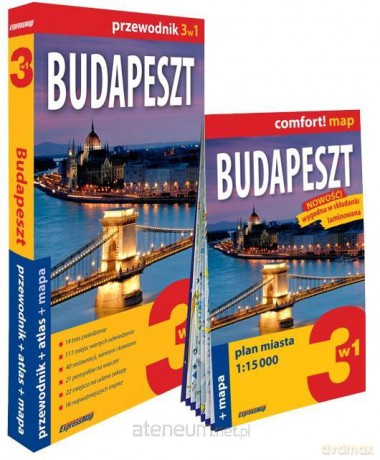 Comfort! map Budape szt 3w1 [KSIĄŻKA]