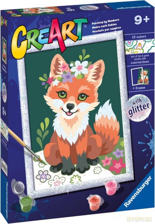 CreArt: Lis z kwiatami