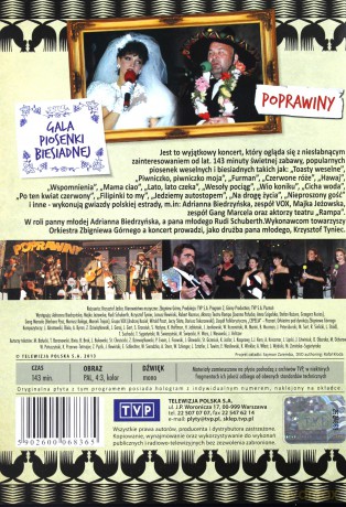 Gala Piosenki Biesiadnej: Poprawiny [DVD]