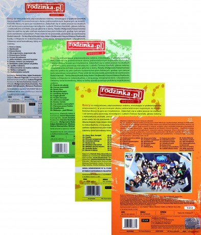 Rodzinka.pl sezon 1 + 2 + 3 + 4 Pakiet [16DVD]